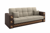 Lila 3-as kanapé 2. kép bézs-barna